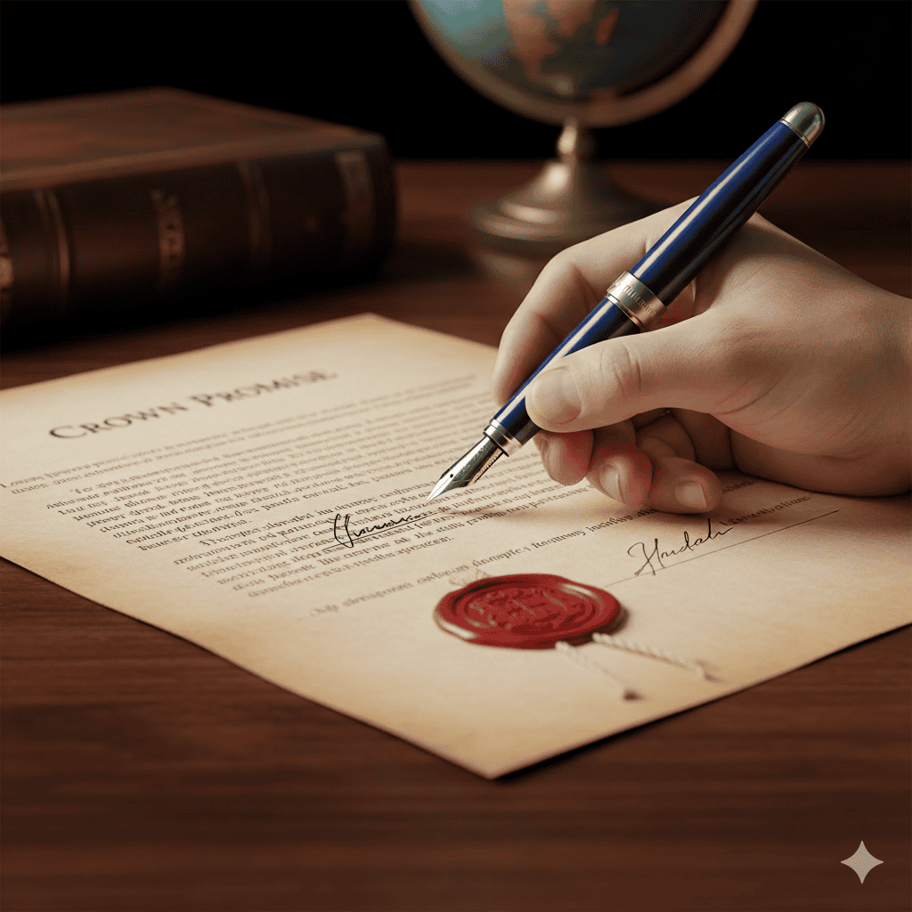 Crown Promise agreement