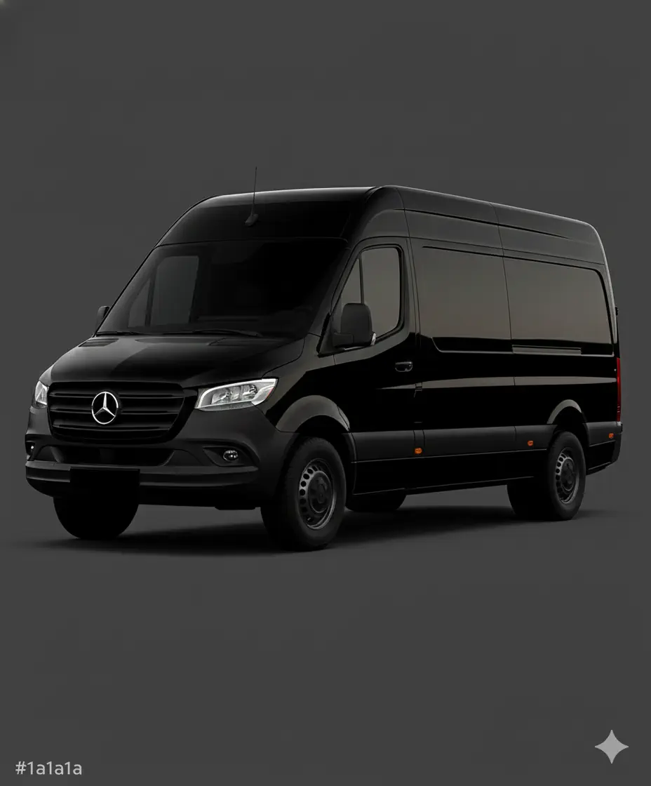 Executive Sprinter van for airport groups