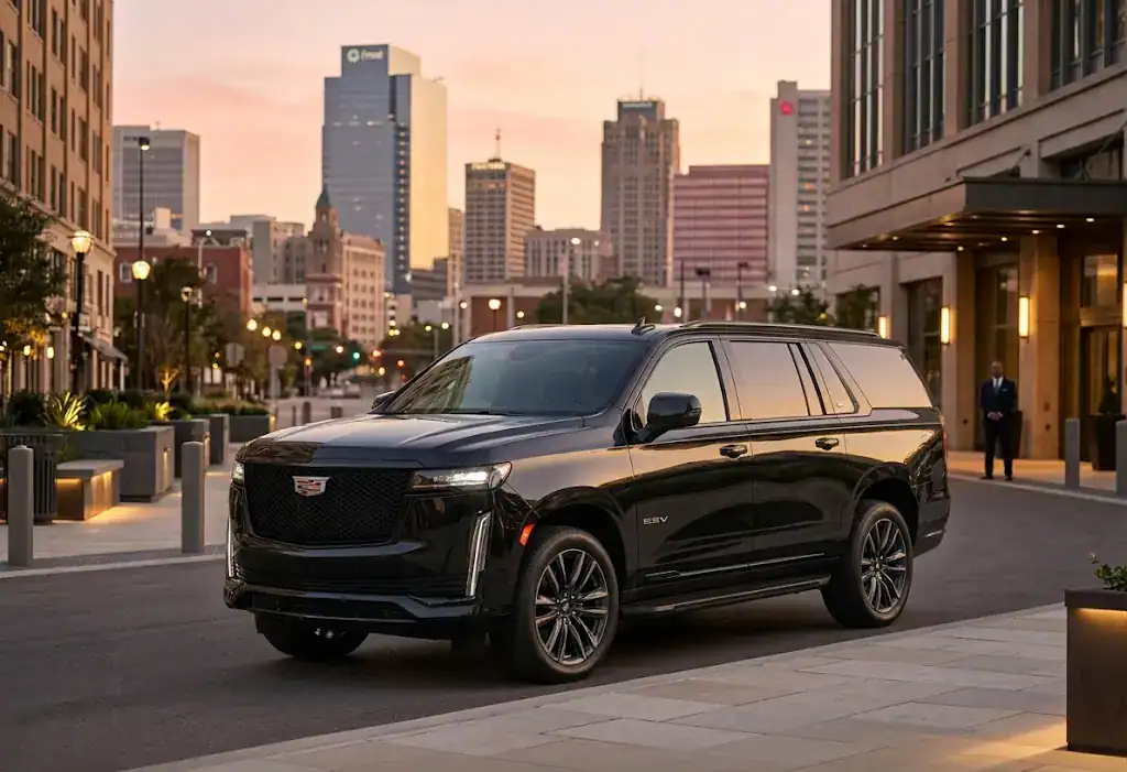 Crown Concierge executive car service in Plano, TX