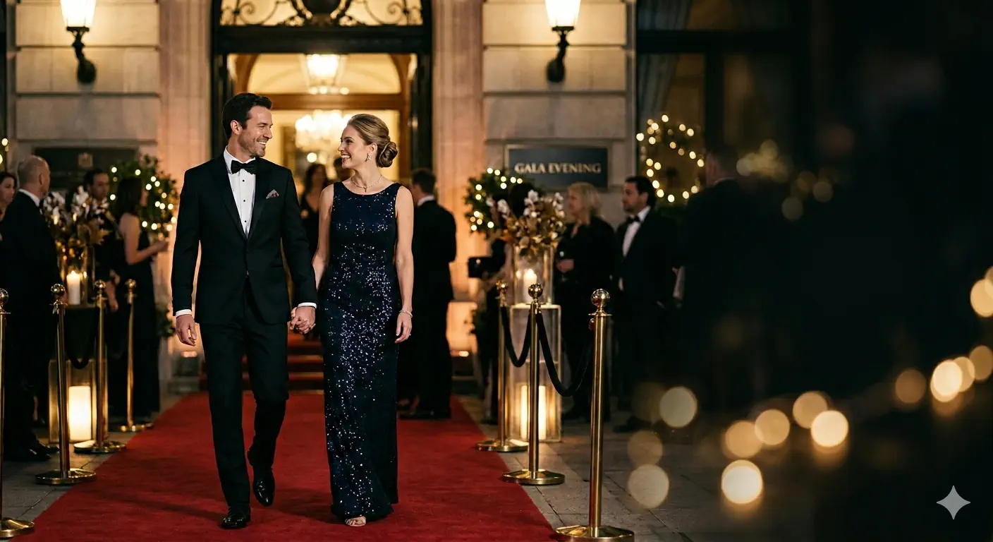 Elegant wedding venue setup for Dallas-Fort Worth wedding transportation