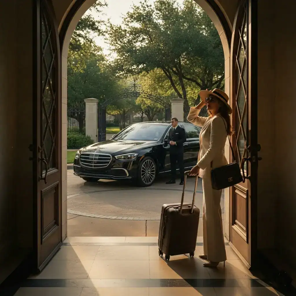Crown Concierge executive car service in Southlake and Westlake, TX