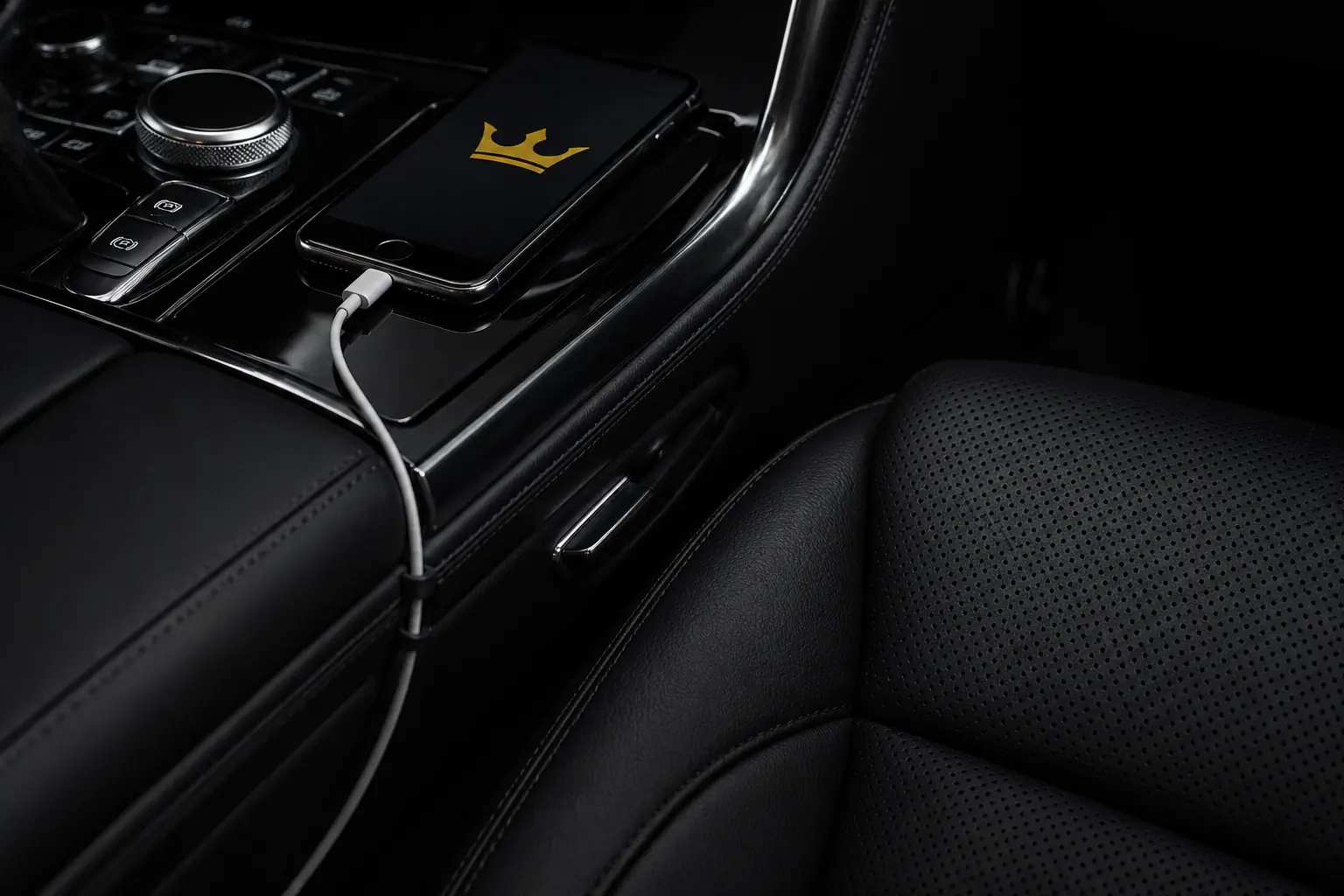 Executive SUV interior for Grapevine car service