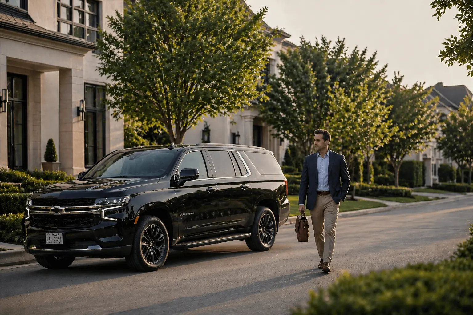Crown Concierge executive car service in Allen, TX
