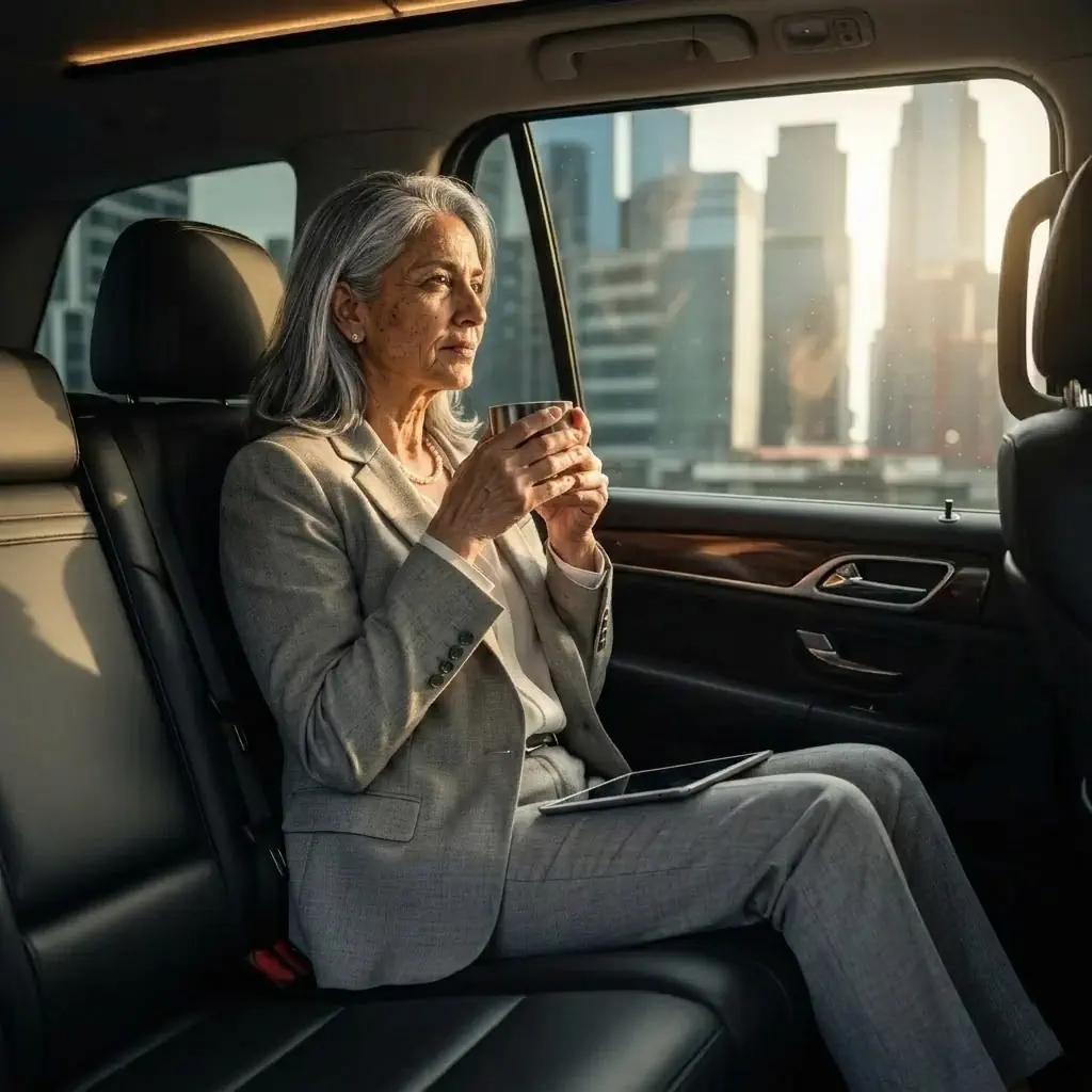 Professional chauffeur — Frisco airport car service